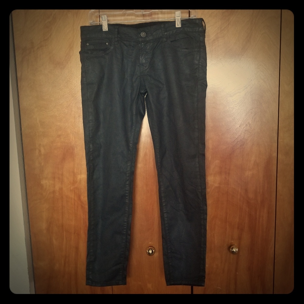 The Kooples Coated Jeans